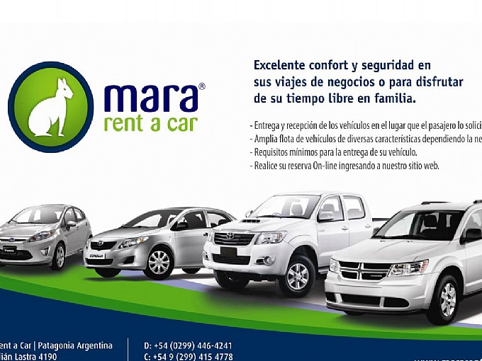 Mara Rent a Car Patagonia Argentina Neuquén