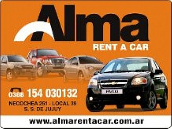 Alma Rent A Car Salta